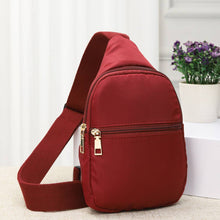 Load image into Gallery viewer, Nylon Mini Sling Bag: ONE SIZE / PINK
