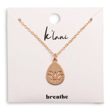 Load image into Gallery viewer, Breathe Necklace
