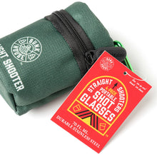 Load image into Gallery viewer, Bunkhouse Straight Shooters 4-Pack Portable Shot Glasses