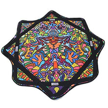 Load image into Gallery viewer, Mougee Classic Flow Star - 27" Diameter - The ultimate flow star: Flower Power-Purple/Blue