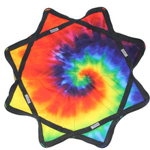 Load image into Gallery viewer, Mougee Classic Flow Star - 27" Diameter - The ultimate flow star: Flower Power-Purple/Blue