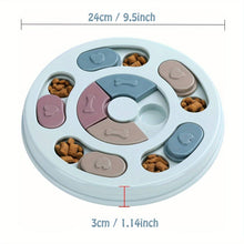 Load image into Gallery viewer, Interactive Dog Intellectual Toy Puzzle Reliever, Slow Feeding Training Plate, Food Hiding Bowl, Intelligence Puzzle
