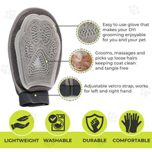 Load image into Gallery viewer, Precious Tails Grooming Mitt