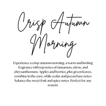 Load image into Gallery viewer, CRISP AUTUMN MORNING | CAR DIFFUSER