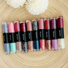 Load image into Gallery viewer, Double Nail Polish - Trendy Colors, Glitter Polish Gift