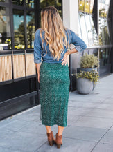 Load image into Gallery viewer, Polly Side Slit Midi Skirt