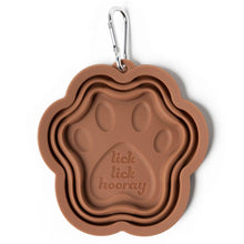 Load image into Gallery viewer, Modern Monkey sWAG Collapsible Doggie Dish