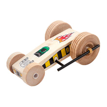 Load image into Gallery viewer, Rubberband Roadster Wooden Racecar Kit