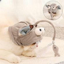 Load image into Gallery viewer, Moo - Feathered Cat Hat