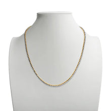 Load image into Gallery viewer, 18K Gold Stainless Steel CZ Tennis Chain Necklace