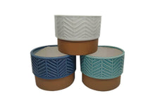 Load image into Gallery viewer, Two Color Leaf Vein Pot