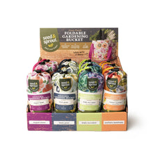 Load image into Gallery viewer, Seed & Sprout Foldable Gardening Bucket