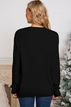 Load image into Gallery viewer, Tinsel Merry and Bright Graphic Christmas Sweater
