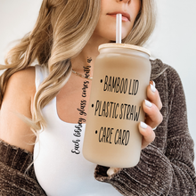 Load image into Gallery viewer, No Diggity Bout to Bag it Up Halloween 16oz Libbey Glass Can Tumbler