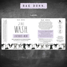 Load image into Gallery viewer, Rae Dunn Pet Shampoo Wilma's Friends - 1000ml