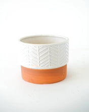 Load image into Gallery viewer, Two Color Leaf Vein Pot