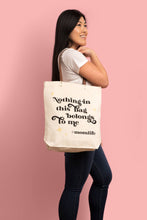 Load image into Gallery viewer, Hashtag Mom Life Tote Bag spring, mothers day, gifts