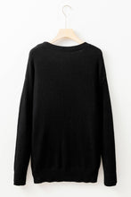 Load image into Gallery viewer, Tinsel Merry and Bright Graphic Christmas Sweater