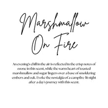 Load image into Gallery viewer, MARSHMALLOW ON FIRE | FALL SCENTED | CAR DIFFUSER