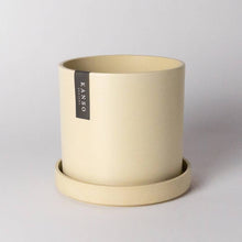 Load image into Gallery viewer, 7" & 4" Signature Planter & Saucer Wood Dust