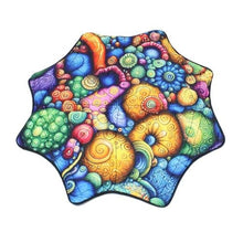 Load image into Gallery viewer, Mougee Classic Flow Star - 27" Diameter - The ultimate flow star: Flower Power-Purple/Blue