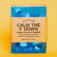 Load image into Gallery viewer, A Soap for Calm the F Down | Funny Soap