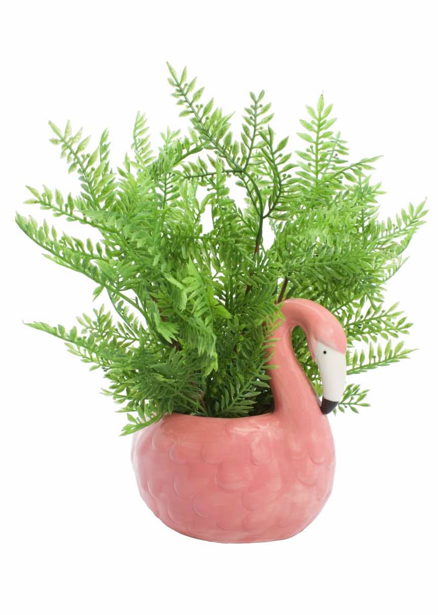 Flamingo Planter – Ivy and Vines Boutique
