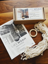 Load image into Gallery viewer, DIY Macrame Plant Hanger Kit