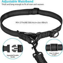 Load image into Gallery viewer, Adjustable Dog Running Leash - Stay Hands-Free &amp; Safe - For Medium &amp; Large Dogs - Perfect for Jogging &amp; Running - Ideal Gift for Dog Owners
