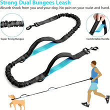 Load image into Gallery viewer, Adjustable Dog Running Leash - Stay Hands-Free &amp; Safe - For Medium &amp; Large Dogs - Perfect for Jogging &amp; Running - Ideal Gift for Dog Owners
