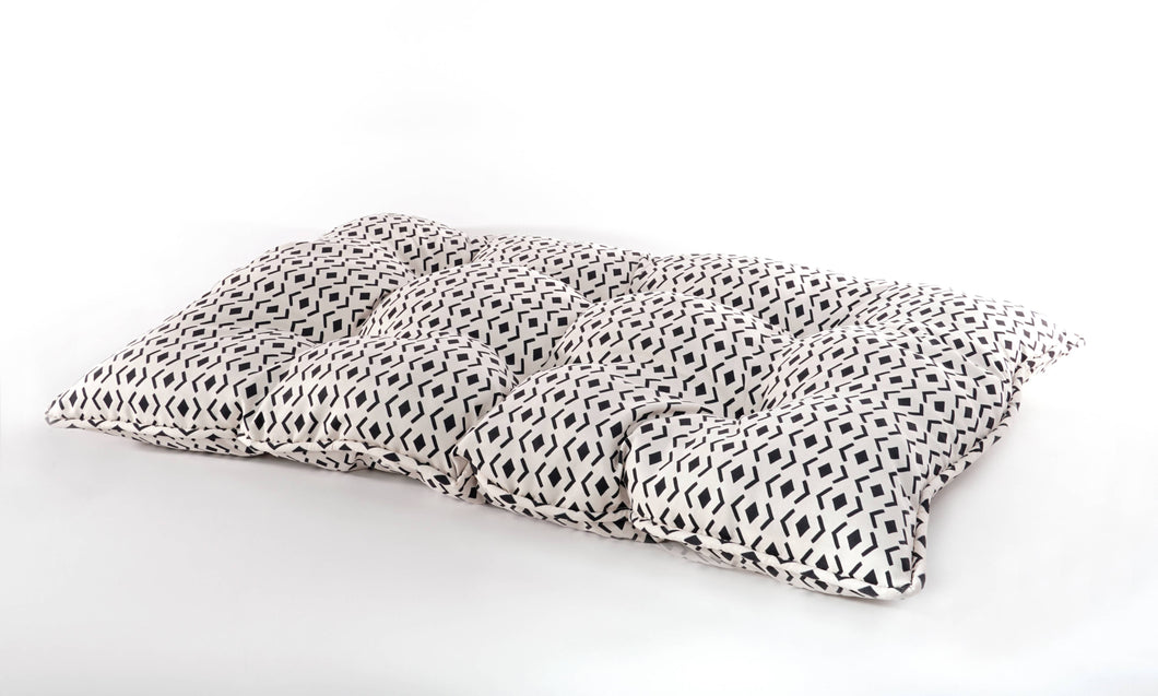 Printed Microsuede Tufted Mat