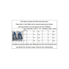 Load image into Gallery viewer, Urban Casual Washed out Straight Denim : BLUE
