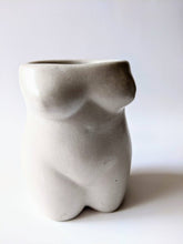 Load image into Gallery viewer, Calypso Female Form Concrete Planter Candle Vessel
