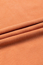 Load image into Gallery viewer, Halloween Pumpkin Graphic Corduroy Sweatshirt
