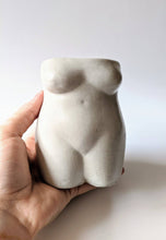 Load image into Gallery viewer, Calypso Female Form Concrete Planter Candle Vessel
