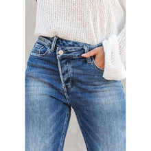 Load image into Gallery viewer, Urban Casual Washed out Straight Denim : BLUE
