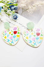 Load image into Gallery viewer, Artistic Design Acrylic Dangle Earrings
