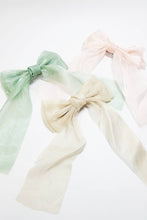Load image into Gallery viewer, Spring Tone Barrette Hair Bow Clip
