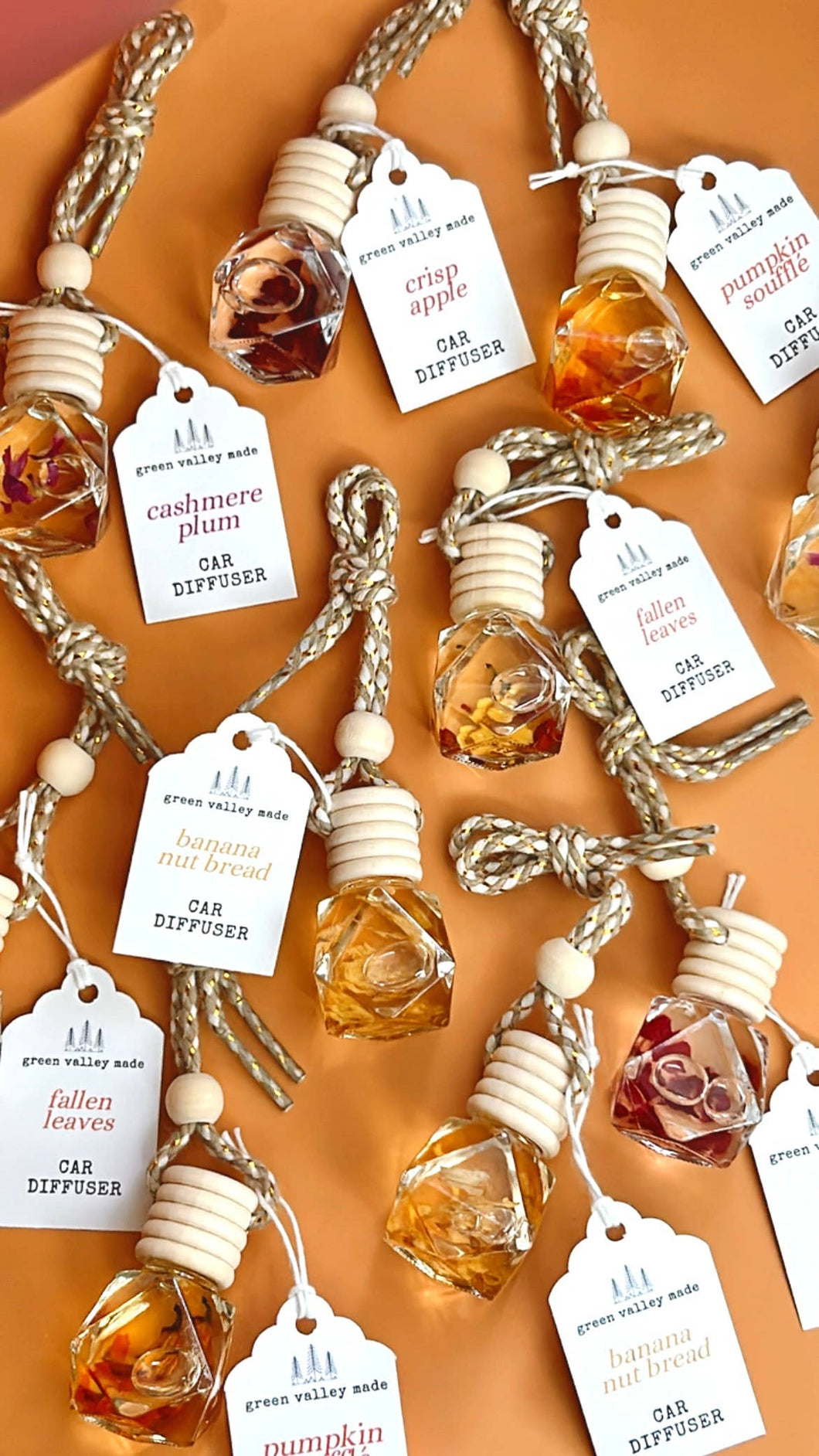 Fall/Autumn Scented Car Diffusers | Air Fresheners