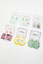 Load image into Gallery viewer, Artistic Design Acrylic Dangle Earrings
