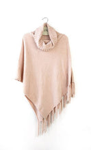Load image into Gallery viewer, Britt&#39;s Knits Beyond Soft Chenille Poncho : Blush
