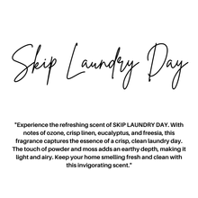 Load image into Gallery viewer, EVERYDAY CAR DIFFUSERS: SKIP LAUNDRY DAY
