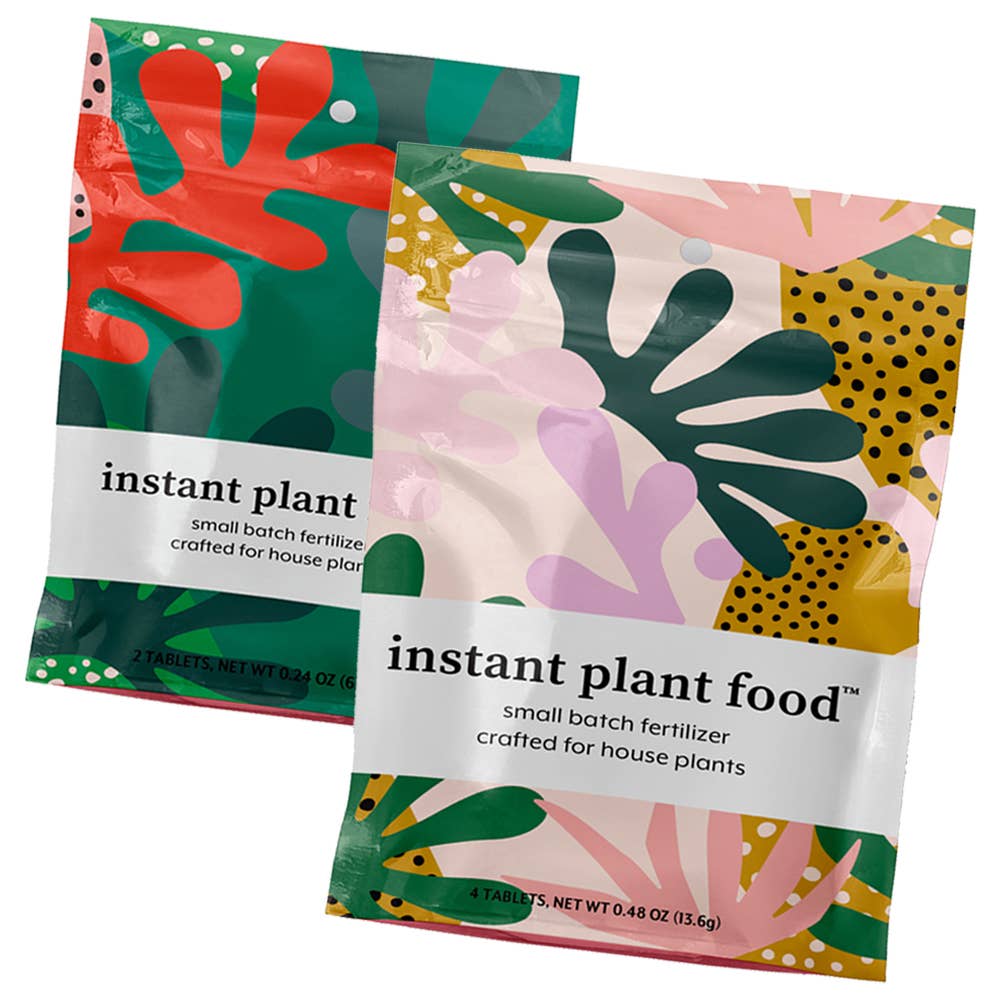 Instant Plant Food (Starter Pack) Houseplant & Indoor Plant
