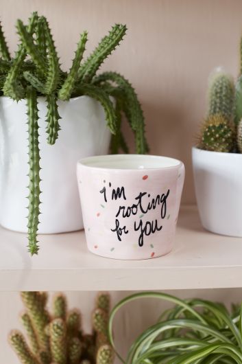rooting for you plant pot I'm rooting for you Pot