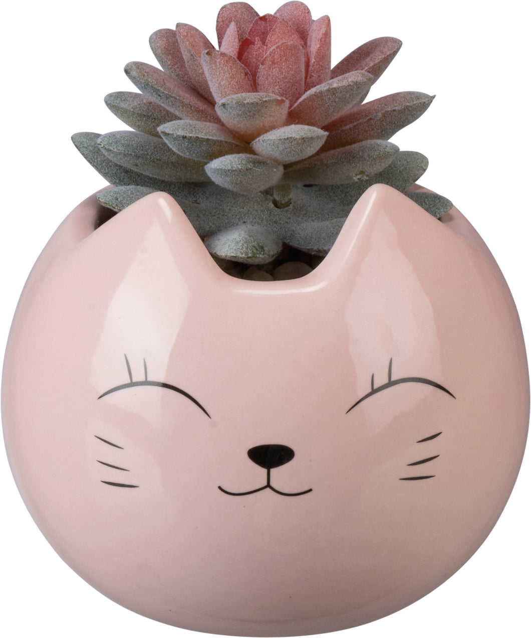 Pink Cat Planter