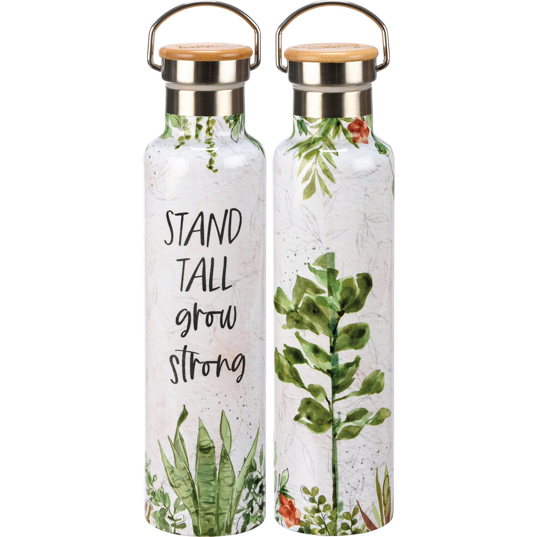 Insulated Bottle  Stand Tall Grow Strong